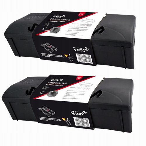 2x Karmnik Duża Stacja Deratyzacyjna + Trutka na Myszy i Szczury 150gr VACO na Arena.pl