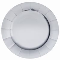 Podtalerze srebrne papierowe podkładki pod talerze, 33 cm 10 szt.