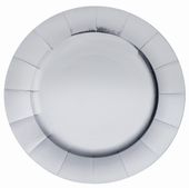 Podtalerze srebrne papierowe podkładki pod talerze, 33 cm 10 szt.