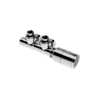 Caldo zestaw zintegrowany z głowicą termostatyczną, prawy, chrom