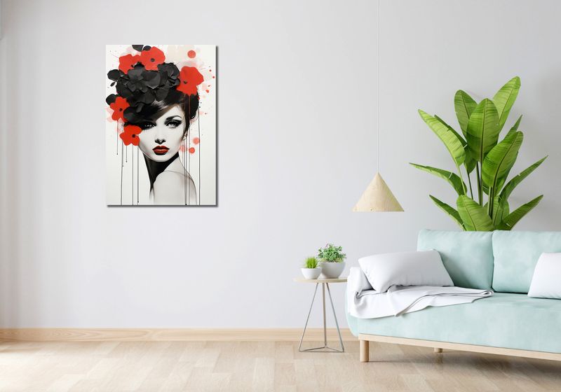 Obraz 60x90cm Kwiatowa Pasja zdjęcie 2