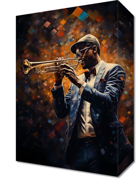 Obraz 20x30cm Symfonia na Trąbce zdjęcie 1