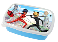 Pojemnik śniadaniowy Biedronka i Czarny Kot - Miraculous