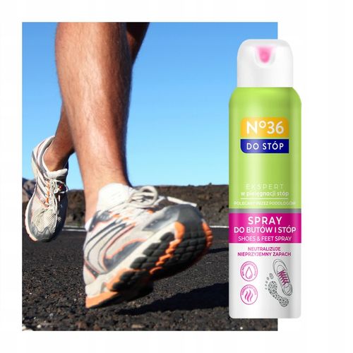 No36 dezodorant spray antyperspirant do stóp butów obuwia mięta limonka x5 na Arena.pl