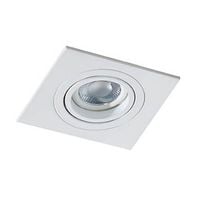 Minimalistyczna lampa sufitowa Caro AZ2433 Azzardo biały wpust do holu