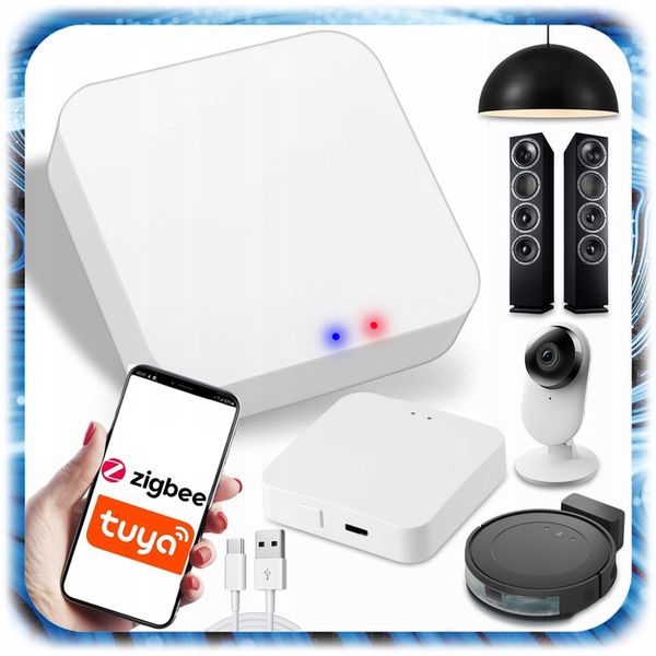 BRAMKA ZigBee 3.0 BRAMA Centrala Centralka SMART LIFE WIFI Centralka zdjęcie 6