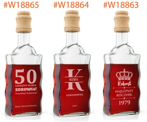 KARAFKA z GRAWEREM W PUDEŁKU  PREZENT na URODZINY DLA NIEGO 18-99 na Arena.pl