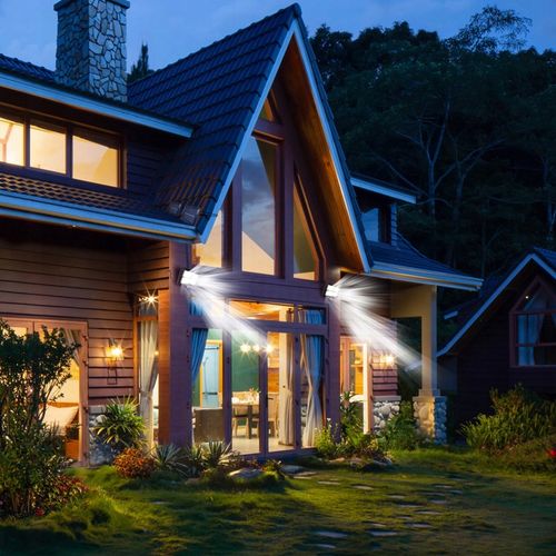 BARDZO MOCNA LAMPA SOLARNA HALOGEN LED CZUJNIK RUCHU ZMIERZCHU 15W 6500K na Arena.pl