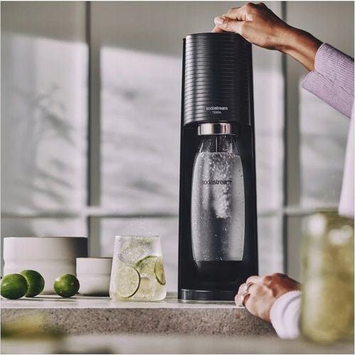 SODASTREAM Terra saturator do wody gazowanej CZARNY + 2 butelki + na Arena.pl