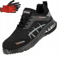 Półbuty ochronne Buty robocze męskie z PODNOSKIEM lekkie sportowe BHP r.44