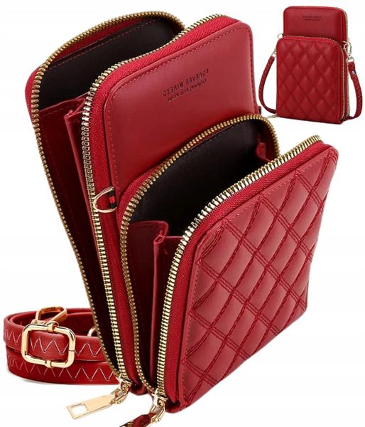 Listonoszka Torebka Kopertówka Na Telefon Portfel zdjęcie 3