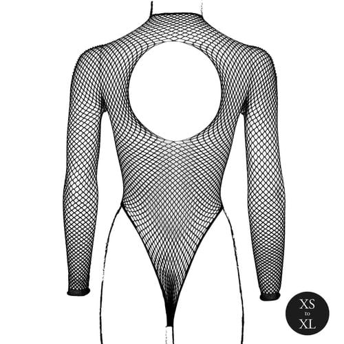 body with fishnet structure and turtle neck. na Arena.pl
