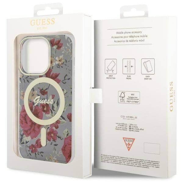 Etui Guess do iPhone 14 Pro, Zielony, MagSafe zdjęcie 8