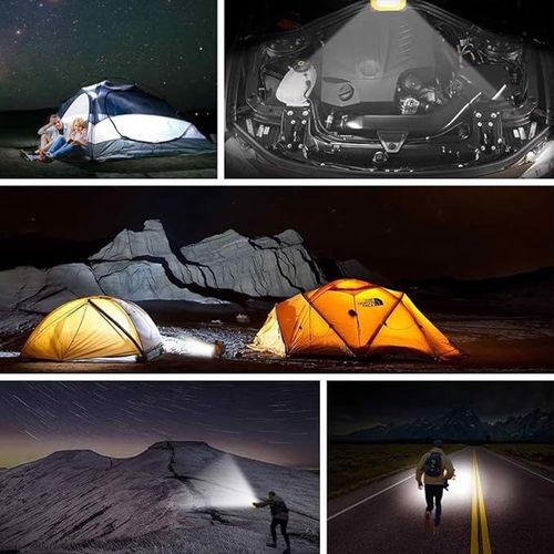 Lampa LED solarna halogen USB 4 tryby na Arena.pl