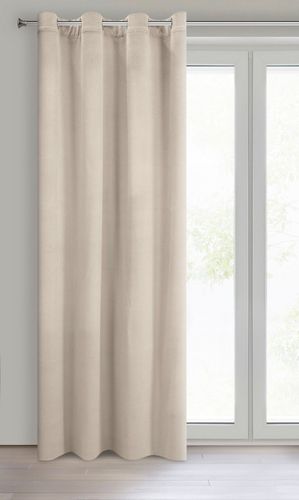 Zasłona na przelotkach MILO 140x250 beżowa na Arena.pl