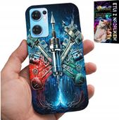 ETUI DO OPPO RENO7 5G - SILNIK MECHANIK CZĘŚCI POKROWIEC + SZKŁO