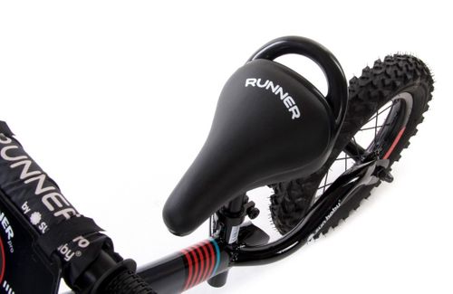 Rowerek biegowy Runner Pro - Midnight Black na Arena.pl
