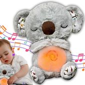 KOALA MIŚ SZUMIĄCY ODDYCHAJĄCA PRZYTULANKA MASKOTKA SZUMIĄCA USPOKAJACZ