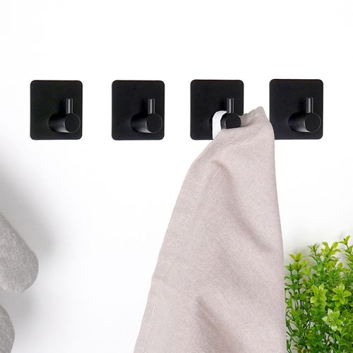 4x Wieszak Samoprzylepny na Ręcznik Ścierkę Haczyk Kuchenny Łazienkowy na Arena.pl