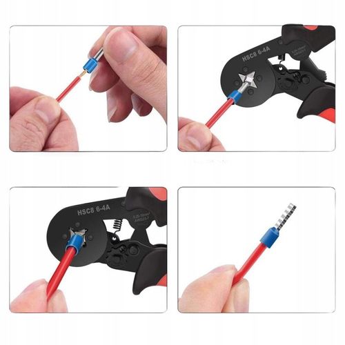 ZACISKARKA DO TULEJEK SZCZYPCE DO ZACISKANIA KOŃCÓWEK PRZEWODÓW PRASKA na Arena.pl