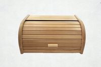 CHLEBAK DREWNIANY BUKOWY MAŁY POJEMNIK NA PIECZYWO CHLEB