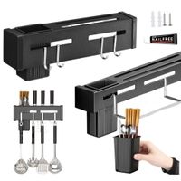 Wieszak organizer uchwyt ścienny reling kucheny na przybory kuchenne noże