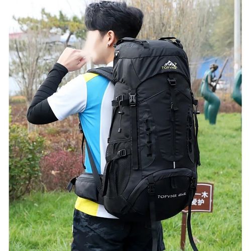 Plecak turystyczny trekkingowy plecak górski 70L Traper 3 BLACK na Arena.pl