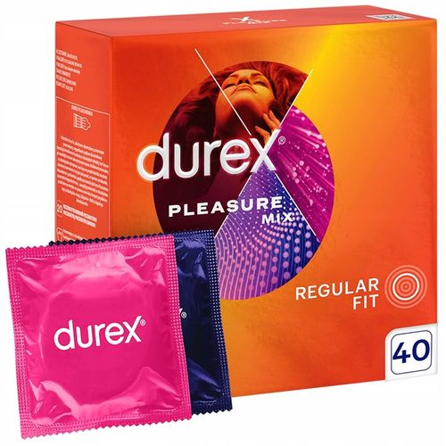 DUREX prezerwatywy Pleasure mix z wypustkami mix na Arena.pl