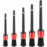 Zestaw Profesjonalnych Pędzelkó Detailingowych - 5 Sztuk - 5 Rozmiarów