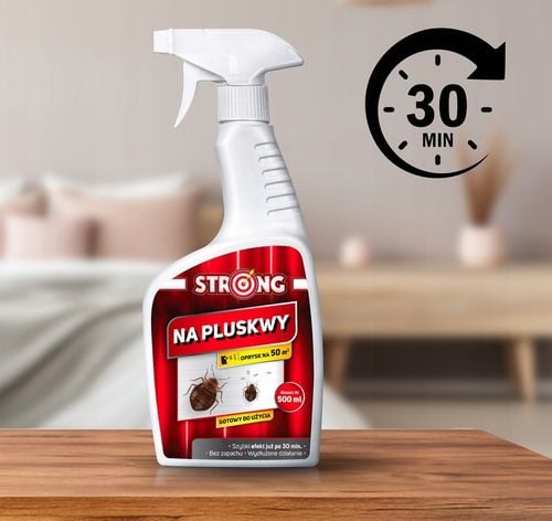 2X MOCNY OPRYSK ŚRODEK NA PLUSKWY DOMOWE LARWY STRONG CYPERMETRYNA na Arena.pl