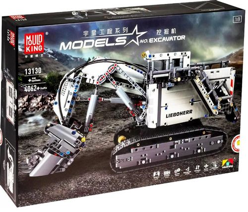 KLOCKI KOPARKA TECHNIC LIEBOHERR APLIKACJA 13130 MOULD KING EXCAVATOR na Arena.pl
