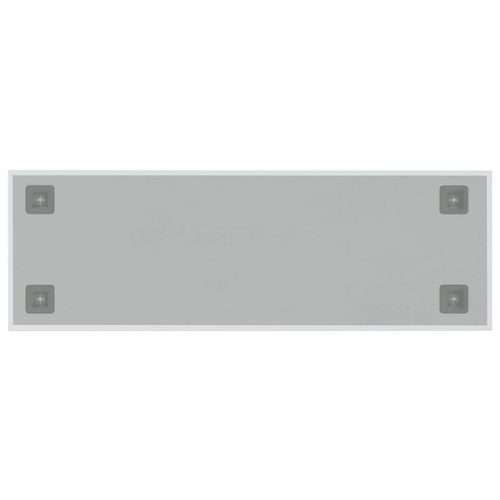 Tablica magnetyczna ścienna biała 60x20 cm szkło hartowane na Arena.pl