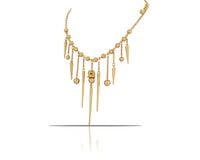 naszyjnik z kulkami i sopelkami (c23/zim/53au)