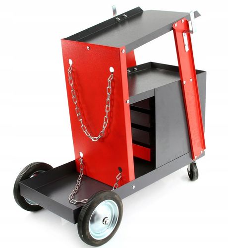 WÓZEK NARZĘDZIOWY SPAWALNICZY Z SZUFLADAMI NA KÓŁKACH TIG MIG MMA SZUFLADY na Arena.pl