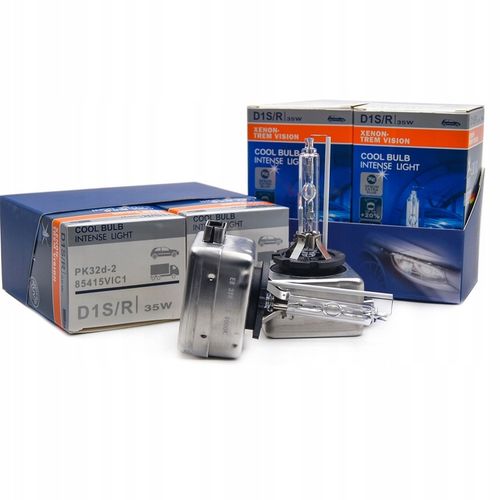 ZESTAW 2 SZTUK ŻARNIK XENON D1S PALNIK HID GLARE 6000K WHITE na Arena.pl