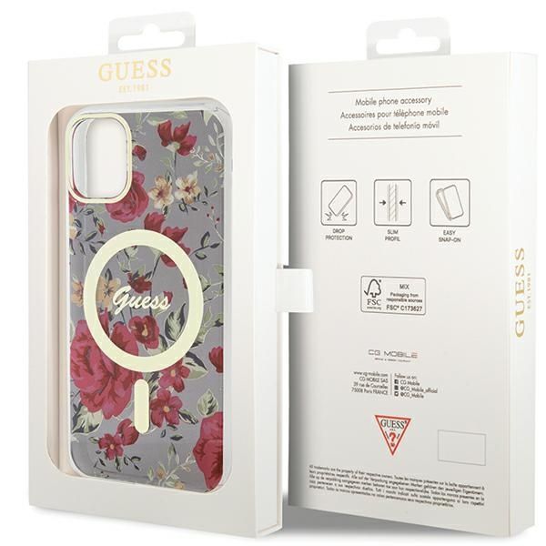 Etui Guess do iPhone 11, iPhone XR, Zielony, MagSafe zdjęcie 8