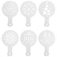 Szablony do kawy i deserów 6 el.