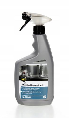 STARNET KUCHNIA MYCIE I NABŁYSZCZANIE STALI 650ML na Arena.pl