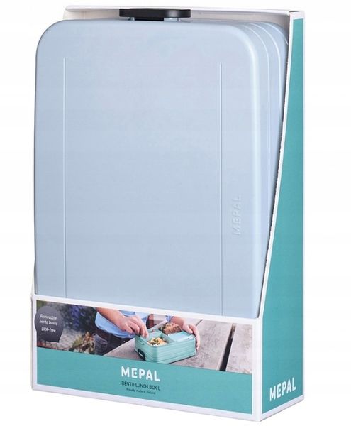 MEPAL BENTO ŚNIADANIÓWKA LUNCHBOX KANAPNIK POJEMNIK DUŻY NO BPA FREE 1,5 L zdjęcie 2