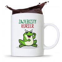 Kubek Prezent Dla Kuriera Żajebisty Kurier Prezent Z Nadrukiem Ze Zdjęciem