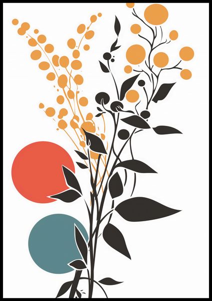 Plakat 70x100cm Rozkwitające Życie zdjęcie 2