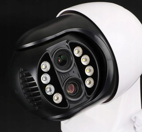 Kamera Zewnętrzna WiFi Obrotowa Dwa Obiektywy 2x4MP na Arena.pl