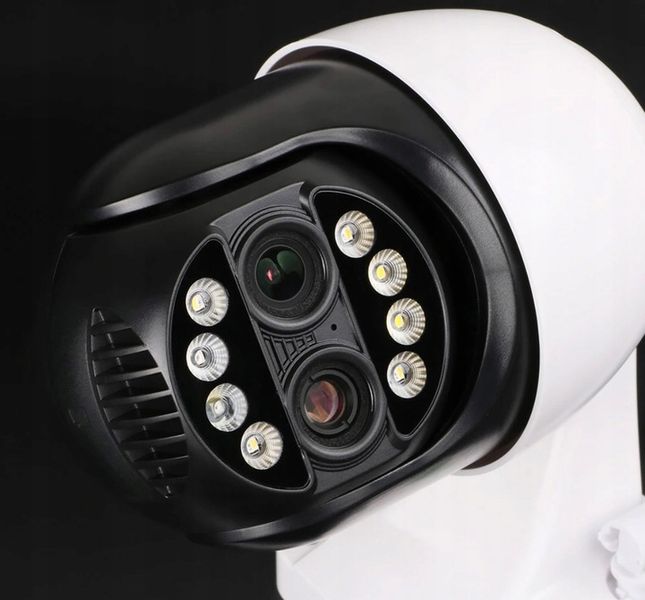 Kamera Zewnętrzna WiFi Obrotowa Dwa Obiektywy 2x4MP zdjęcie 4