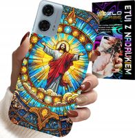 ETUI DO MOTOROLA G34 5G - JEZUS CHRZEŚCIJAŃSTWO RELIGIA + FOLIA