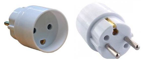 MicroConnect Power Plug Converter, DK to zdjęcie 1