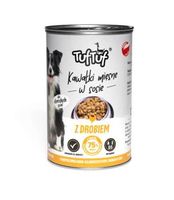 TUF TUF puszka Kawałki Mięsne Z Drobiem 1250 gram