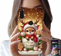 ETUI DO XIAOMI NOTE 7 - RENIFEREK SŁODKI RENIFER ŚWIĄTECZNE WZÓR