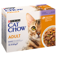 purina cat chow adult z jagnięciną i zieloną fasolką w galaretce
