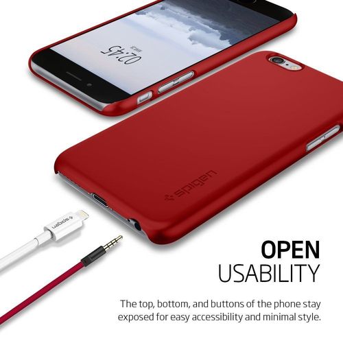 SPIGEN THIN FIT IPHONE 6/6S (4.7) RED na Arena.pl