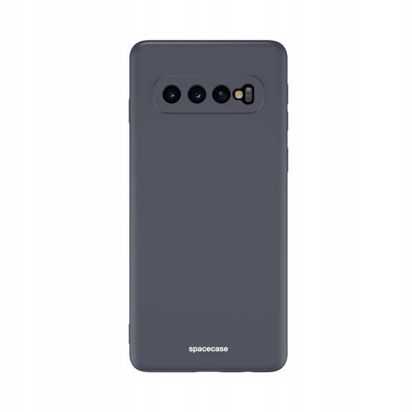 Spacecase Silicone Case Galaxy S10 Black zdjęcie 9